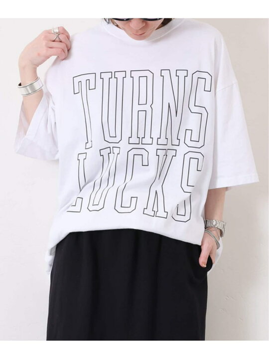 楽天市場】プリントT TURNS LUCKS journal standard luxe ジャーナル 