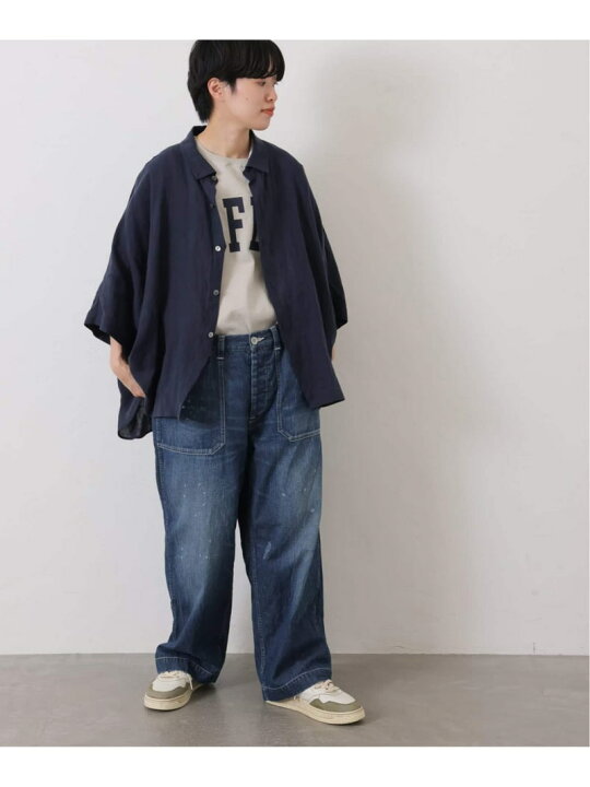 楽天市場】《追加》リネンキャンバス バルーンシャツ journal standard 