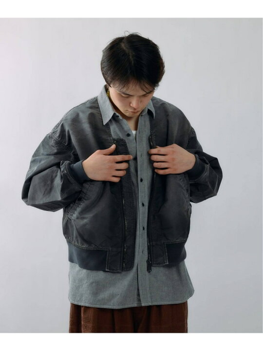 楽天市場】J.S.Homestead / ノー カラー MA-1 JOURNAL STANDARD 