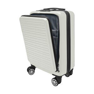 【在庫一掃セール 8,680円→4,980円】 スーツケース キャリーケース キャリーバッグ フロントオープン 前開き Sサイズ 41L 機内持ち込み 機内持込 TSAロック 1-3日用 軽量 多機能 大容量 おしゃ