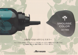 ★業務用登場です。髪にダメージを与えない！スムースカラー200g　ウォールナッツ