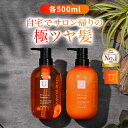 【サロン専売】弱酸性 pH5.5 シャンプー トリートメント セット 500ml ボトル 詰め替え アミノ酸シャンプー ノンシリコン 髪質補修 ダメージケア ケラチン フケ くせ毛 かゆみ 頭皮 ハリ コシ サラサラ 敏感肌 トゥルージュバンス [TJ 公式]