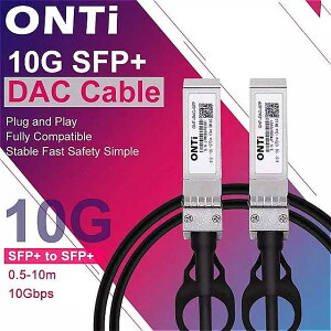 Onti 10g sfp twinax �P�[�u�� �A�� (dac) �p�b�V�u �P�[�u�� �A�ACisco�AHuawei�Amikrotik�Ahp�Aintel�Ȃǂ� �X�C�b�`