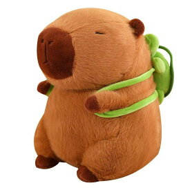 ぬいぐるみ カピバラ 動物 ぬいぐるみ 抱き枕 もこもこ 可愛い お誕生日プレゼント インテリア 店飾り カメカバン付き お祝いプレゼント 23cm 35cm 45cm 55cm