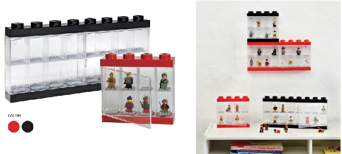 LEGOミニフィギュア 送料無料でお届けします ディスプレイケース 代金引換不可 独特な 8枠