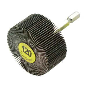 インパクト用 軸付フラップ 外径50×軸径6.35mm 1個入 RCP 送料無料 インパクト用 電動工具 研磨 金属 木材 バリ取り サビ取り 塗装剥がし