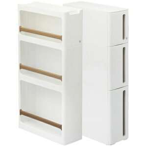 隙間収納ストッカー スリム 17cm ラックBドロアーB 2個セット 送料無料 日本製 2個セット 収納ケース 収納ボックス 収納 隙間 隙間収納 すきま 17cm 洗面所 キッチン ストッカー ラック 完成品