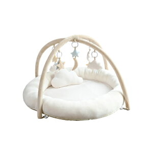 まぁるいおそらのプレイジムマット プレイマット ベビージム プレイマット 室内 ラグ 子供 ベビー 赤ちゃん おすすめ おしゃれ ギフト お祝い 北欧 マット クッション おもちゃ おうち時間