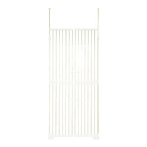 ねこ脱走防止ゲート にゃんドア 猫 ねこ ネコ 犬 ペット ペット用品 ペットゲート ガード 扉 ハイタイプ 柵 フェンス 脱走防止 飛び出し 飛び越え 突っ張り 玄関 リビング キッチン ベランダ