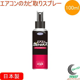 エアコンのカビ取りスプレー カビトルデス 100ml RCP 日本製 除菌 消臭 エアコン エアコン臭 防カビ 徐カビ スプレータイプ 微細ミスト フィルター 吹出し口 空気清浄機 浴室乾燥機