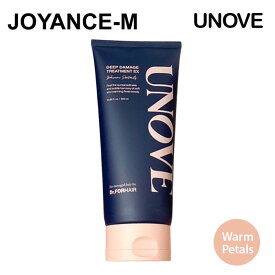 【20倍 お買い物マラソンxポイントアップ】【UNOVE】アノブ ディープ ダメージ トリートメント EX 320ml DEEP DAMAGE TREATMENT EX (香り:Warm Petals) ウォームペタル/ 大容量 タンパク質 ケラチン コンディショナー 洗い流す