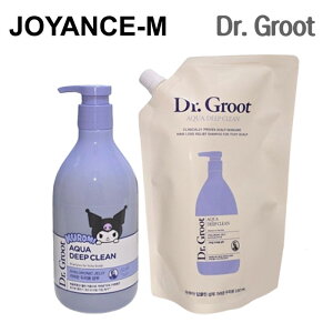 y20{ X[p[DEALzyDr. GrootzANAfB[vN[Vv[Cb`[XJv 330ml*2({i{tB)(kuromi edition)/Aqua Deep Clean Shampoo For Itchy Scalp/hN^[O[g/wAPA/Vv[