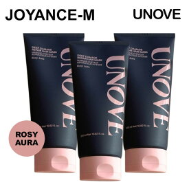 【20倍 お買い物マラソンxポイントアップ】【1+1+1】【UNOVE】ディープダメージリペアヘアマスク (トリートメント/ヘアパック) 320ml*3個 / Deep Damage Repair Hair Mask (香り:Rosy Aura) テンダーブルーム/大容量 タンパク質 ケラチン コンディショナー 洗い流す