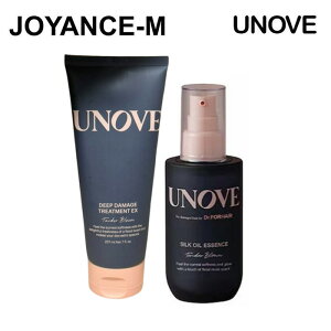 yUNOVEzAmu fB[v _[W g[gg EX 207ml+AmuVNICGbZX 70ml / DEEP DAMAGE TREATMENT EX 207ml+Silk Oil Essence 70ml / Tender Bloom  / SET / ؍RX