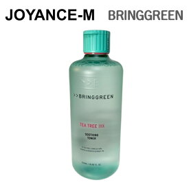 【BRINGGREEN】ティーツリーシカスージングトナー 500mL/Tea tree Cica Soothing Toner 500mL/ブリンググリーン/鎮静/水分/韓国コスメ