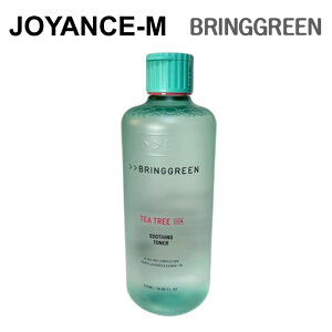�yBRINGGREEN�z�e�B�[�c���[�V�J�X�[�W���O�g�i�[ 500mL/Tea tree Cica Soothing Toner 500mL/�u�����O�O���[��/����/����/�؍��R�X��