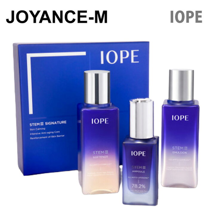 楽天市場】【IOPE】ステム3スキンケア3種セット/STEM3 SIGNATURE SET 