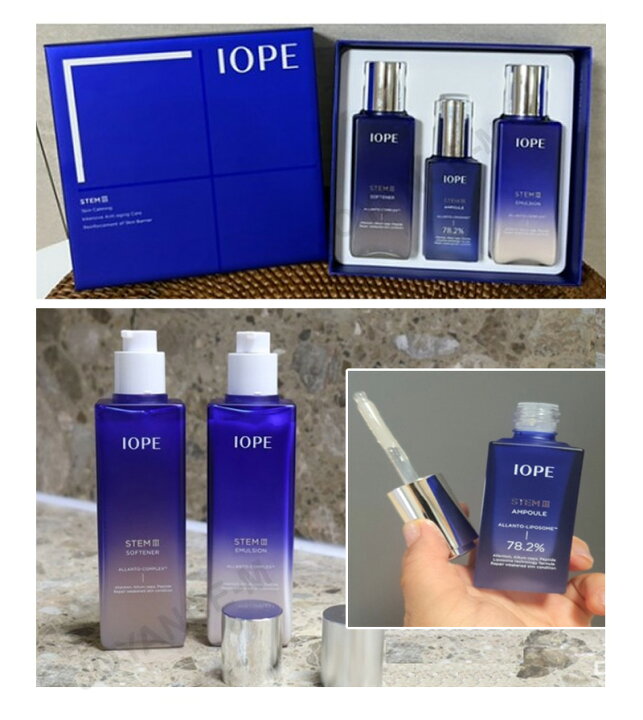 楽天市場】【IOPE】ステム3スキンケア3種セット/STEM3 SIGNATURE SET 