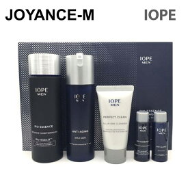 【IOPE】メンズ バイオ2種セット｜MEN BIO SSENCE ANTI-AGING SPECIAL GIFT｜マン・バイオ・エッセンス インテンシブ・ コンディショニング｜エマルジョン｜スキンケア｜アイオペ｜弾力 保湿｜韓国コスメ