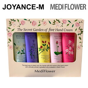 yMedi FlowerfBt[zV[NbgK[fnhN[5/MtgZbg/{fB[PA/nhN[/ێ//5/؍RXSecret Garden Hand Cream Set 50g×5 bێ ʁb