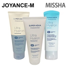 【Missha】アクアUH洗顔フォーム/クレンジングクリーム/ピーリングジェル/Super Aqua Ultra Hyalon Foaming Cleanser 200ml/ Cleansing Cream 200ml/ Peeling Gel 100ml/Cleansing foam・cream・gel/ミシャ/水分ケア