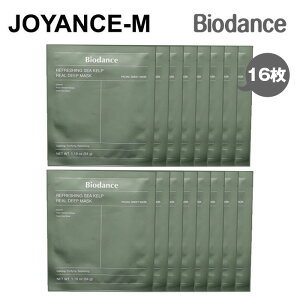 yBiodanceztbVOV[PvAfB[vV[g}XN 16/Refreshing Sea Kelp Real Deep Mask 16ea/XLPA/pbN/q/ێ Ï /؍RX