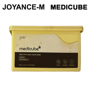 �yMEDICUBE�z�f�B�[�v�r�^C�N�C�b�N�}�X�N 350g(30��)/Deep Vita C Daily Quick Mask/���f�B�L���[�u/�r�^�~��C�V�[�g�}�X�N/���C�N����/�؍��R�X��