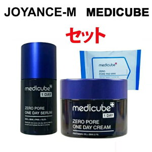 �y20% COUPON ���|�C���g�o�b�N��x�N�[�|���z�yMEDICUBE�z�[���ь��Z�b�g�bZero Pore Set / ���f�B�L���[�u/ 1DAY�N���[���b�[���ь�1day�Z�����b�[���ь��p�b�h �~�j 12pcs�bZero Pore One Day Cream 50ml+One-day S