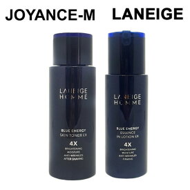 【LANEIGE】オム ブルーエナジースキントナーEX 180ml / エッセンスインローションEX 125ml /選択1/ Blue Energy Skin Toner 180ml or Blue Energy Essence in Lotion 125ml / 男性 スキンケア 水分 生気 韓国コスメ