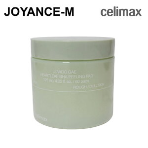 ycelimaxzhN_~BHASs[Opbh 60/Ji woo gae Heartleaf BHA Peeling Pad/Z}bNX/L/ɃPA//؍RX