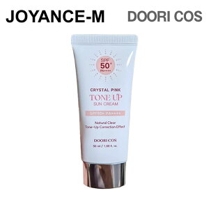 �yDOORI COS�z�N���X�^���s���N �g�[���A�b�v �T���N���[��50ml /Crystal Pink Tone Up Sun Cream /SPF50+ PA++++/�h�D�����ϕi/���Ă��~��/���邢���F/UV�P�A/���Ă��~�߁E���t/�i�`�������ȃg�[���A�b�v/��