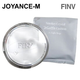 【FINV】スモーキークリスタルマットクッション 11g*2(本品+詰め替え)/Smoky Crystal Matte Cushion 11g*2 (Original Product+Refill) /SPF50+ PA++++/カバー力/メイクアップクッション/フェイスメイクアップ/韓国コスメ
