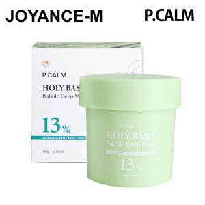 y20{ }\x|CgAbvzyP.CALMzoWoufB[v}XN 90g / Holy Basil Bubble Deep Mask / ؍RX