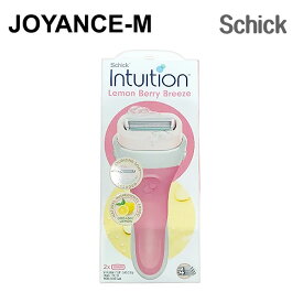 【Schick】イントゥイション ホルダー （刃付き）＋替刃1コ/Intuition (with blade) + 1 replacement blade/Lemon Berry Breeze/フローラルの香り/シック/全身用/成分/シェービング/カミソリ/保湿/韓国コスメ