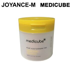 �ymedicube�z�R�E�W�_�^�[�����b�N�g�i�[�p�b�h 70�� / Kojic Acid Tumeric Toner Pad 70P / �X�L���P�A / �؍��R�X��
