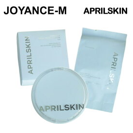 【20倍 お買い物マラソンxポイントアップ】【APRILSKIN】マジックスノークッション4.0＋レフィルセット12g*2/Magic Snow Cushion (12g+Refill 15g)/本品+リフィル/ベースメイク/ファウンデーション/紫外線対策/クッション/クッションファンデ/韓国コスメ