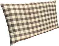 長座布団カバー 68x120 Cチェック 約68×120cm ブラウン 和室 洋室 北欧 洗える 昼寝 大判サイズ ごろ寝…