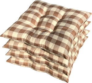 ������������ 4�� �Z�b�g �t���A�[ �N�b�V���� C�`�F�b�N ��60×60cm BE ���{�� �V�[�g �N�b�V���� �\�t�@�[ �w������ �x�b�h �x�b�g �e�����[�N �����[�g �ґz �Ɩ��p ���z�c �� �f�� �a�� �m�� 