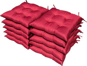 10枚 シートクッション プレイン 約45×45cm RE 日本製 送料無料 おしゃれ かわいい 椅子用 ヌード クッション ひも付き 背もたれ ソファー テレワーク リモート セット 在宅勤務 瞑想 安心 業務