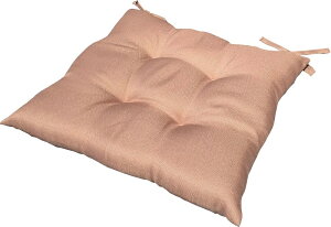 1枚 シートクッション プレイン 約45×45cm BE 日本製 送料無料 おしゃれ かわいい 椅子用 ヌード クッション ひも付き 背もたれ ソファー テレワーク リモート セット 在宅勤務 瞑想 安心 業務