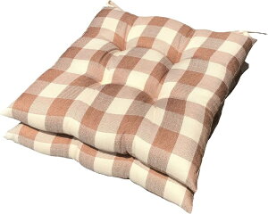 2�� �V�[�g�N�b�V���� C�`�F�b�N ��45×45cm BE ���{�� �������� ������� ���킢�� �֎q�p �k�[�h �N�b�V���� �Ђ��t�� �w������ �\�t�@�[ �e�����[�N �����[�g �Z�b�g �ݑ�Ζ� �ґz ���S �Ɩ�