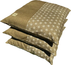 3枚 組 座布団カバー 55 59 約 55×59cm 結 55 59 送料無料 日本製 綿100% 銘仙判 旅館 業務用 居酒屋 公民館 和室 洋室 和風 洋風 北欧 法事 綿 お買い得 洗える おしゃれ かわいい セット カジュアル