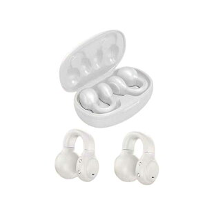 「お買い物マラソン」骨伝導イヤホン ワイヤレス イヤホン IPX5防水 防塵 耳挟み式 Bluetooth 5.3 人気 ブルートゥース スポーツヘッドセット イヤホンジャック ピアス 高音質 ケース マイク ほ