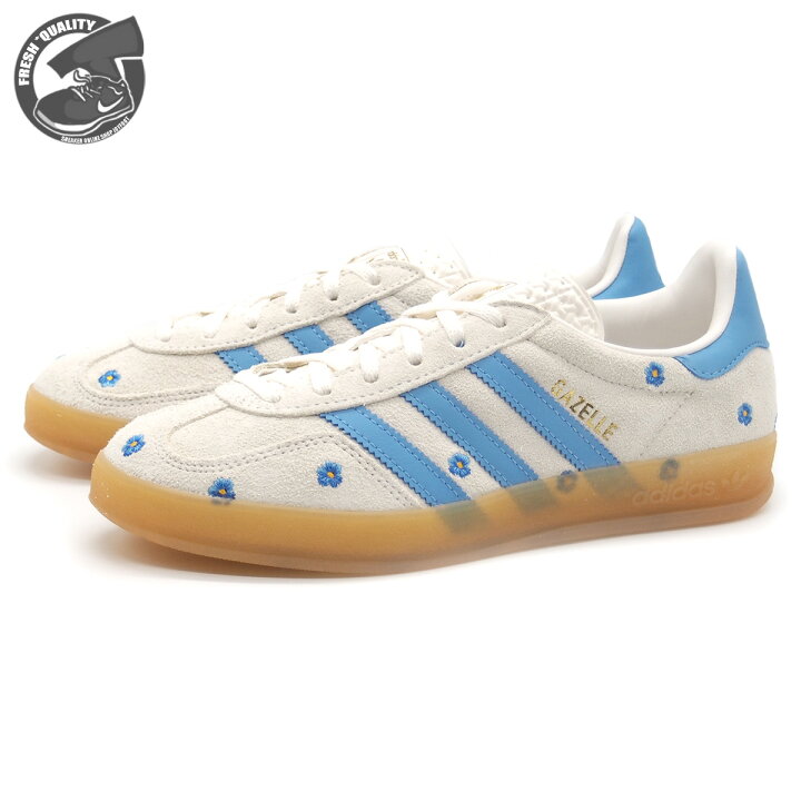 楽天市場】ADIDAS GAZELLE INDOOR W CLOWHI/LIGHTBLUE/GUM3 if4491 