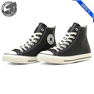 CONVERSE LEATHER ALL STAR R HI 31311311 �R���o�[�X ���U�[ �I�[���X�^�[ R HI �u���b�N �����Y