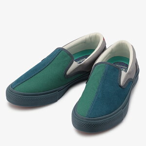 CONVERSE SKATEBOARDING CS SLIP-ON SK SAYHELLO + BLUE/GREEN/GREY 1sd114(34201130) Ro[X CS XbvI XP[g ZCn[ vX u[/O[/OC Y 2022FW