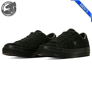 CONVERSE ONE STAR SUEDE 33702081 コンバース ワンスター スエード ブラックモノクローム メンズ