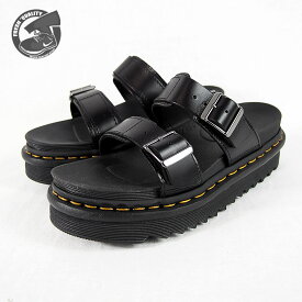 【お買い物マラソンポイント3倍】Dr.Martens MYLES SLIDE SANDAL BLACK 23523001 ドクターマーチン マイルズ スライドサンダル ブラック メンズ レディース