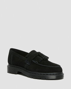 Dr.Martens ADRIAN MONO TASSELE LOAFER BLACK SUEDE 27454001 hN^[}[` GChA m ^bZ[t@[ ubN XG[h Y fB[X