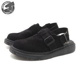 【ポイント5倍!お買い物マラソン】Dr.Martens MIE JORGE SANDAL " MADE IN ENGLAND" BLACK REPELLO CALF SUEDE(GUM OIL) 27492001 ドクターマーチン ミー ジョージ サンダル ブラック メンズ